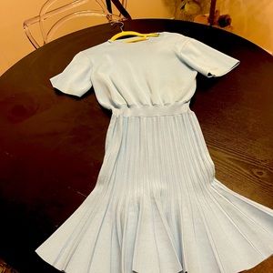 Light blue dress by zara